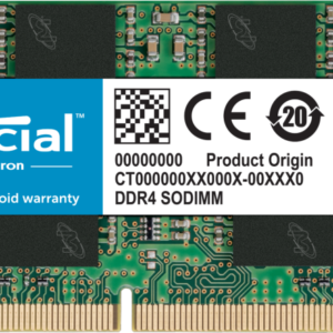 Memoria RAM DDR4 4GB Crucial laptop