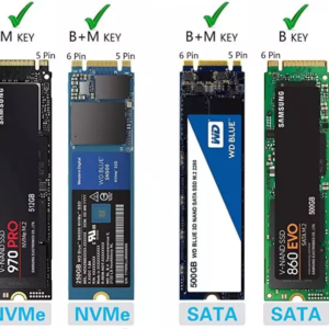 Enclosure para SSD m.2 SATA/NVMe